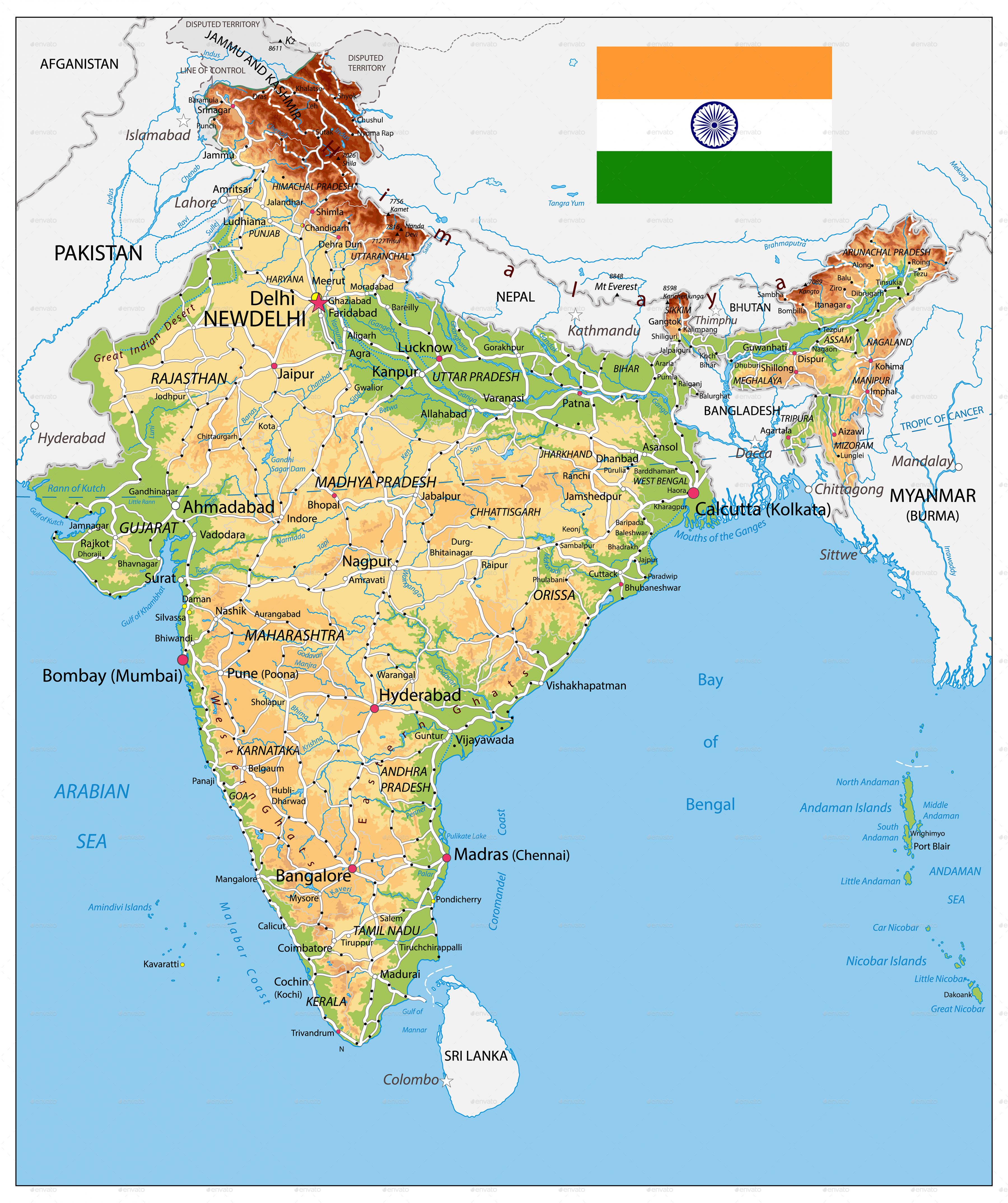 Atlas India Map Pdf 
